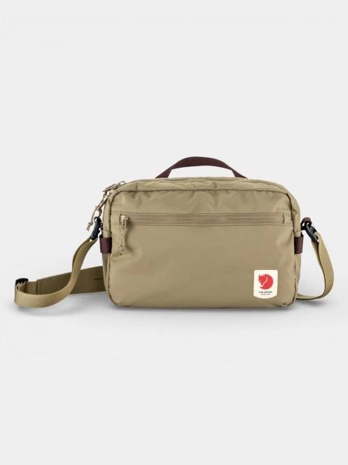 Fjallraven High Coast Crossbody oldaltáska oliva színben 2