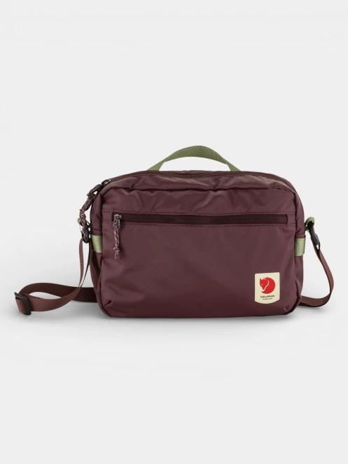 Fjallraven High Coast Crossbody oldaltáska bordó színben 2