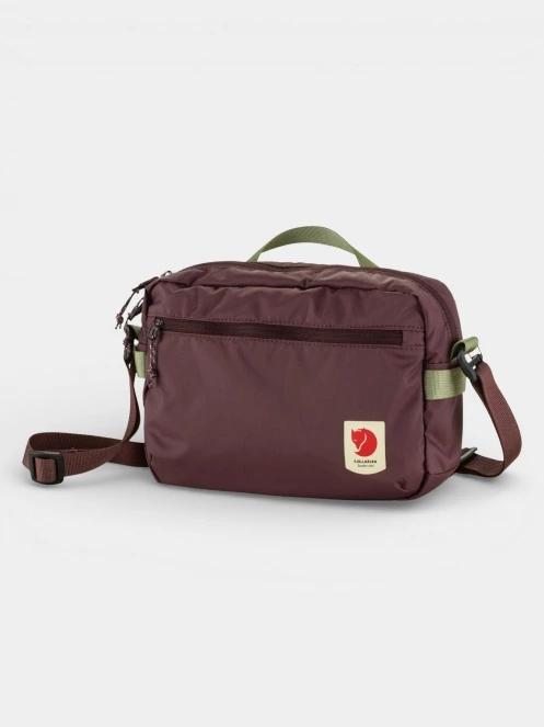 Fjallraven High Coast Crossbody oldaltáska bordó színben 4
