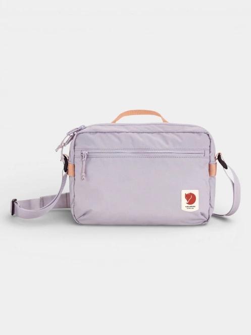Fjallraven High Coast Crossbody oldaltáska lila színben 2