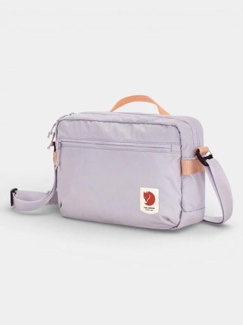 Fjallraven High Coast Crossbody oldaltáska lila színben 4