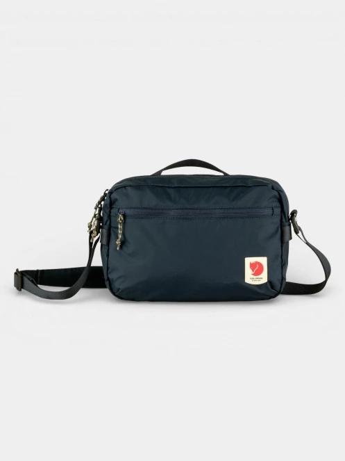 Fjallraven High Coast Crossbody oldaltáska sötétkék színben 2