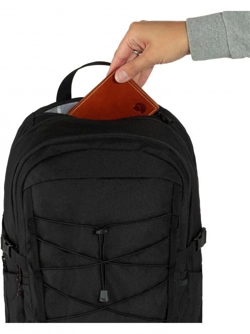 Fjallraven Skule 28 hátizsák fekete színben 8