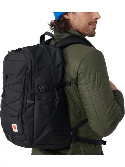 Fjallraven Skule 28 hátizsák fekete színben 9