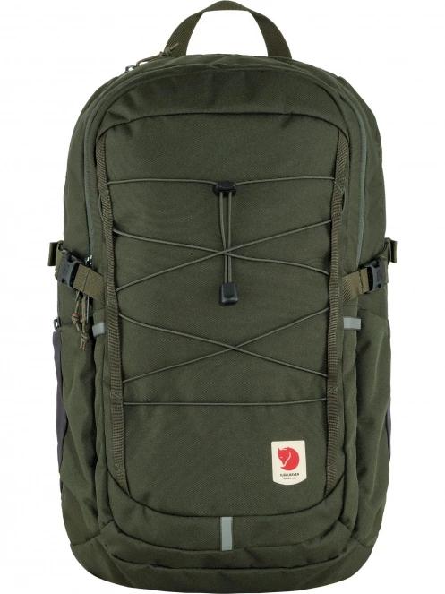 Fjallraven Skule 28 hátizsák zöld színben 2