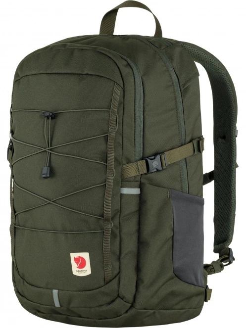 Fjallraven Skule 28 hátizsák zöld színben 3