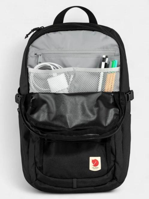 Fjallraven Skule 28 hátizsák fekete színben 5