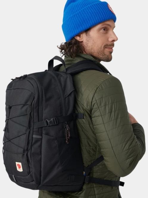 Fjallraven Skule 28 hátizsák fekete színben 9