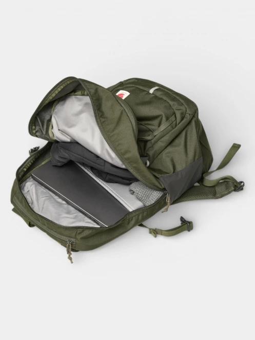 Fjallraven Skule 28 hátizsák sötétzöld színben 5