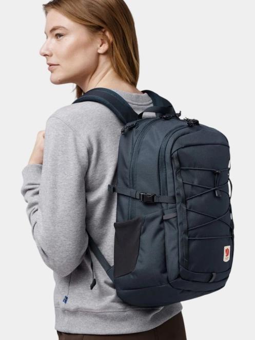 Fjallraven Skule 20 hátizsák sötétkék színben 7