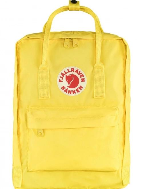Fjallraven Kanken hátizsák sárga színben 2
