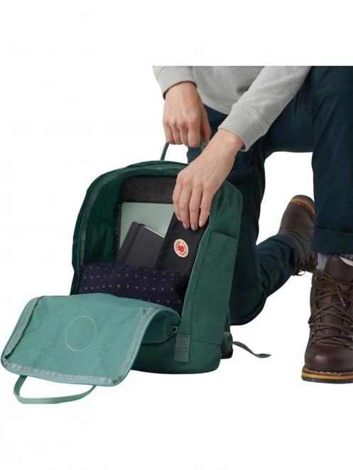 Fjallraven Kanken hátizsák zöld színben 9