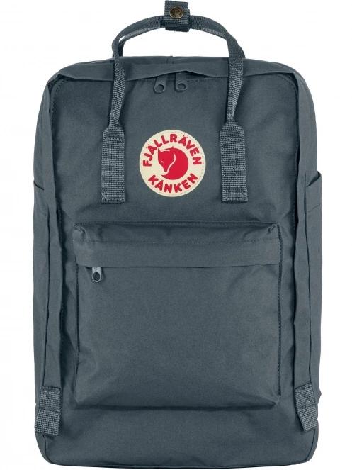 Fjallraven Kanken Laptop 17 hátizsák szürke színben 2