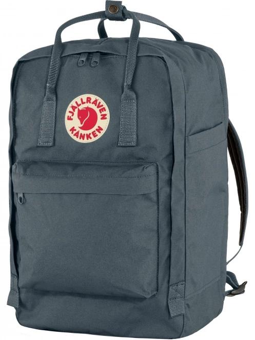 Fjallraven Kanken Laptop 17 hátizsák szürke színben 3