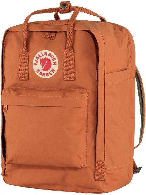 Fjallraven Kanken Laptop 17 hátizsák narancssárga színben 2
