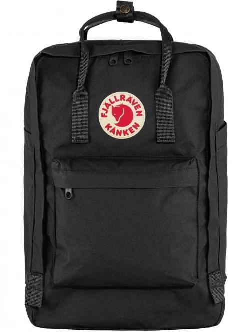Fjallraven Kanken Laptop 17 hátizsák fekete színben 2