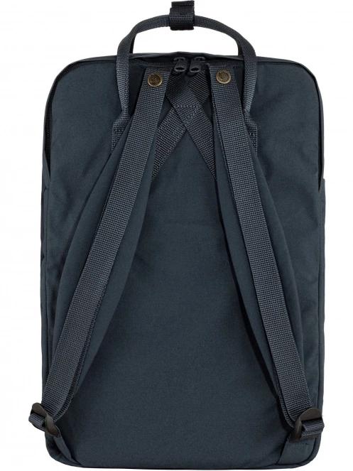 Fjallraven Kanken Laptop 17 hátizsák sötétkék színben 4