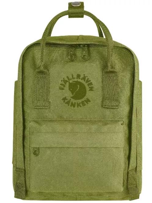 Fjallraven Re-Kanken Mini hátizsák zöld színben 2