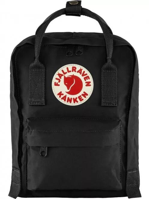 Fjallraven Kanken Mini hátizsák fekete színben 2