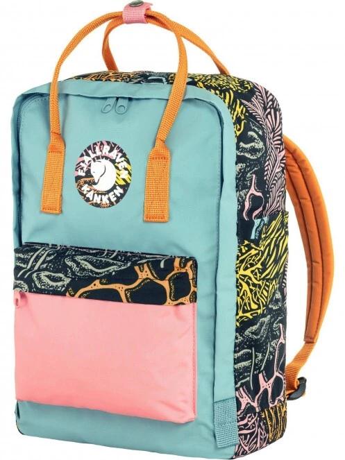 Fjallraven Kanken Art Plus hátizsák kék színben 3