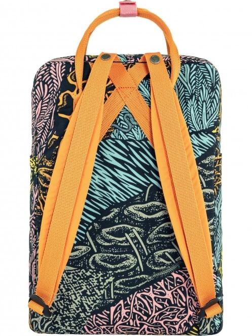 Fjallraven Kanken Art Plus hátizsák kék színben 4