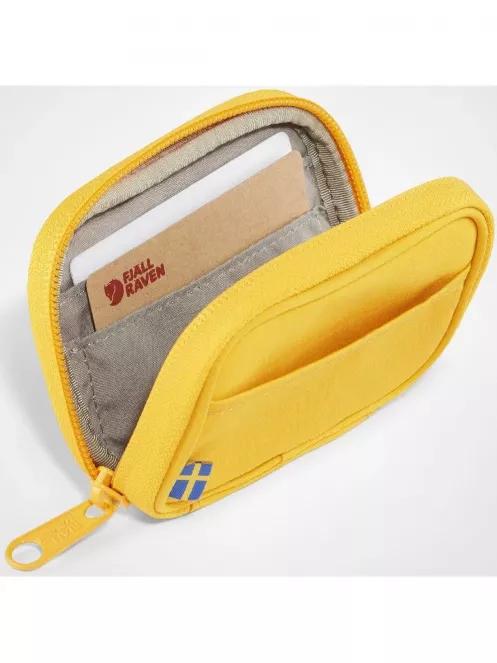 Fjallraven Kanken Card Wallet pénztárca sárga színben 3