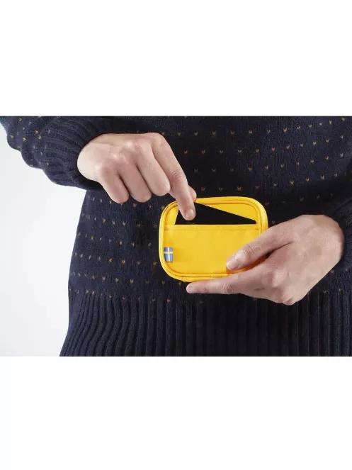 Fjallraven Kanken Card Wallet pénztárca sárga színben 4
