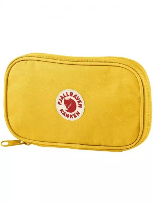 Fjallraven Kanken Travel Wallet pénztárca sárga színben 2