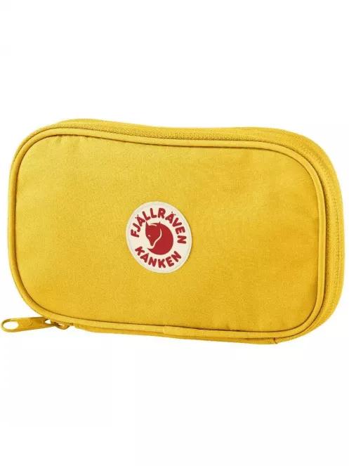 Fjallraven Kanken Travel Wallet pénztárca sárga színben 2