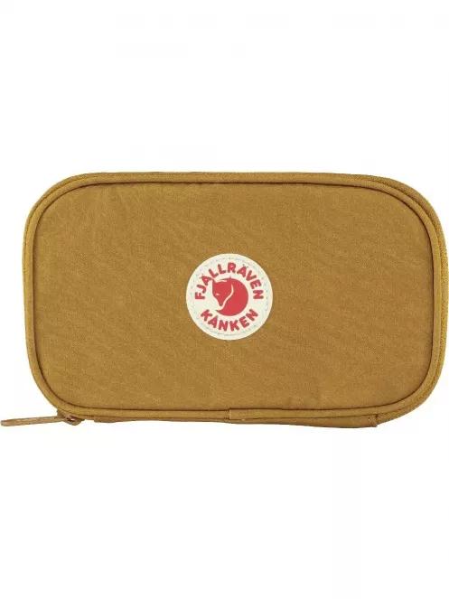 Fjallraven Kanken Travel Wallet pénztárca sárga színben 2
