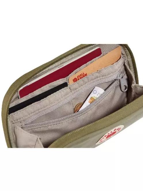 Fjallraven Kanken Travel Wallet pénztárca oliva színben 4