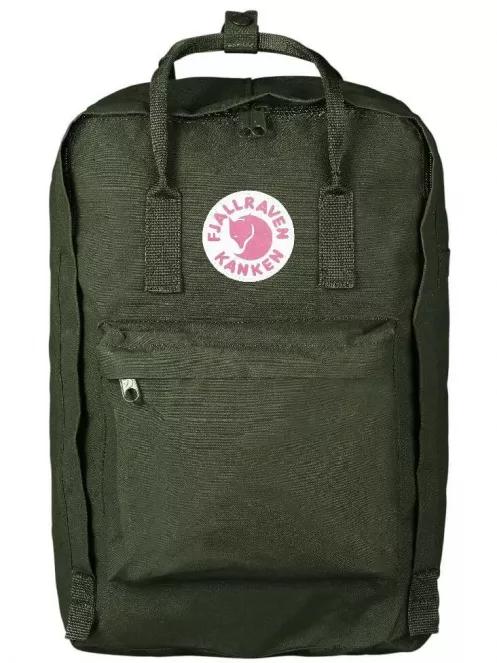 Fjallraven Kanken Laptop 17 hátizsák zöld színben 2