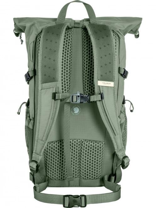 Fjallraven Abisko Hike Foldsack túrahátizsák zöld színben 4