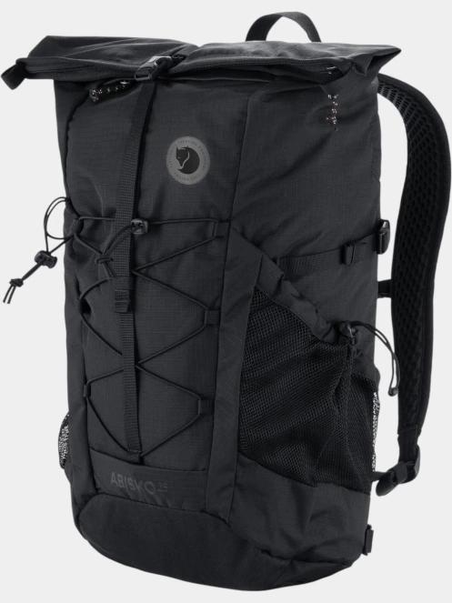 Fjallraven Abisko Hike Foldsack túrahátizsák fekete színben 4