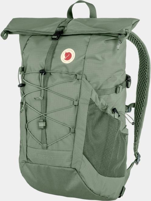 Fjallraven Abisko Hike Foldsack túrahátizsák zöld színben 4
