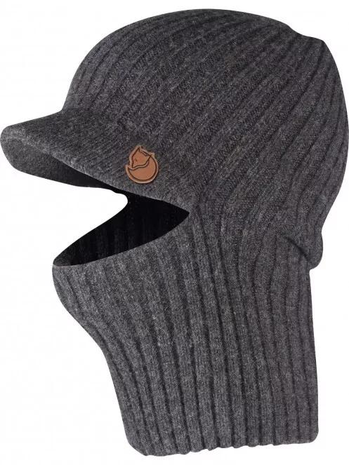 Fjallraven Singi Balaclava Cap kötött sapka szürke színben 3