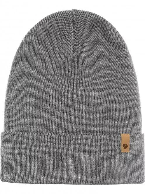 Fjallraven Classic Knit Hat kötött sapka szürke színben 2