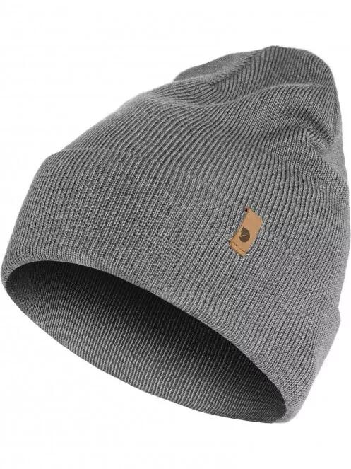 Fjallraven Classic Knit Hat kötött sapka szürke színben 4