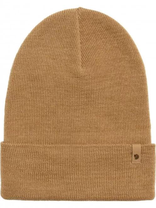 Fjallraven Classic Knit Hat kötött sapka sárga színben 2