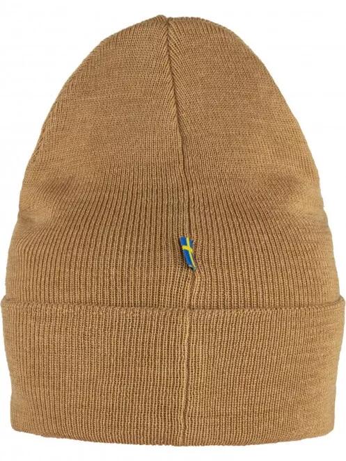 Fjallraven Classic Knit Hat kötött sapka sárga színben 3