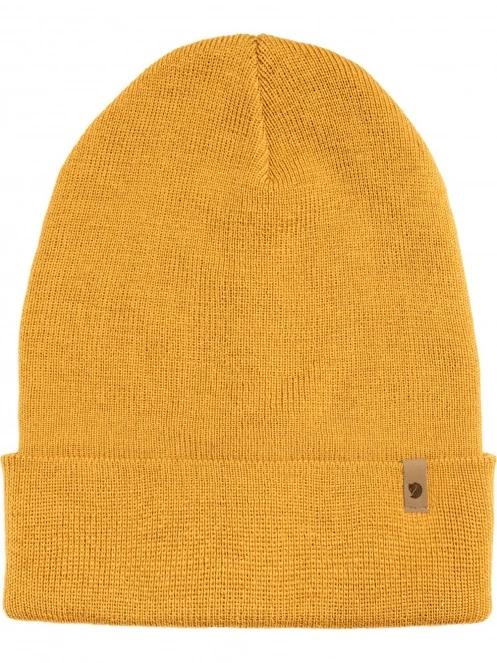 Fjallraven Classic Knit Hat kötött sapka sárga színben 3