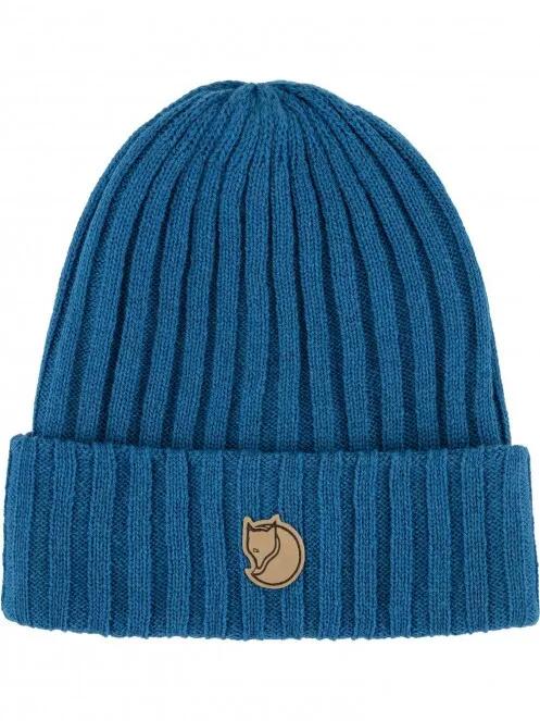Fjallraven Byron Hat kötött sapka kék színben 2