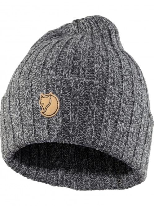 Fjallraven Byron Hat kötött sapka szürke színben 2