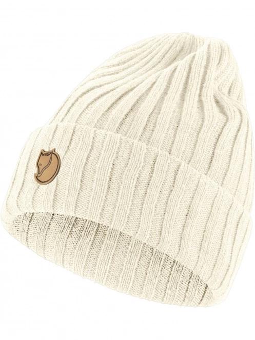 Fjallraven Byron Hat kötött sapka fehér színben 2