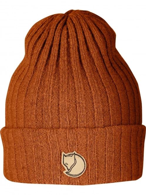 Fjallraven Byron Hat kötött sapka narancssárga színben 2