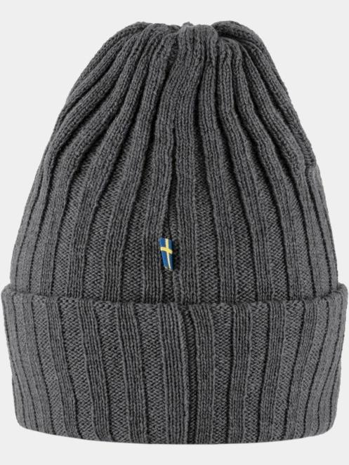 Fjallraven Byron Hat kötött sapka szürke színben 3