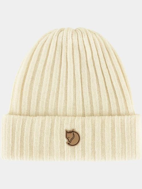 Fjallraven Byron Hat kötött sapka homok színben 4