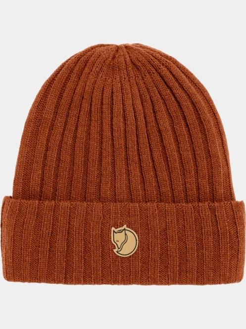 Fjallraven Byron Hat kötött sapka narancssárga színben 4