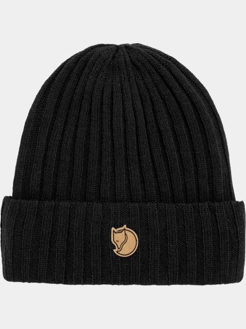 Fjallraven Byron Hat kötött sapka fekete színben 4