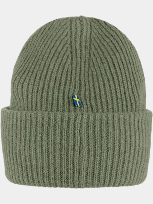 Fjallraven 1960 Logo Hat kötött sapka zöld színben 3